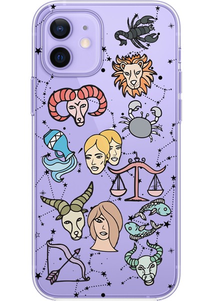 Apple iPhone 12 Mini Horoscope Tasarımlı Kılıf