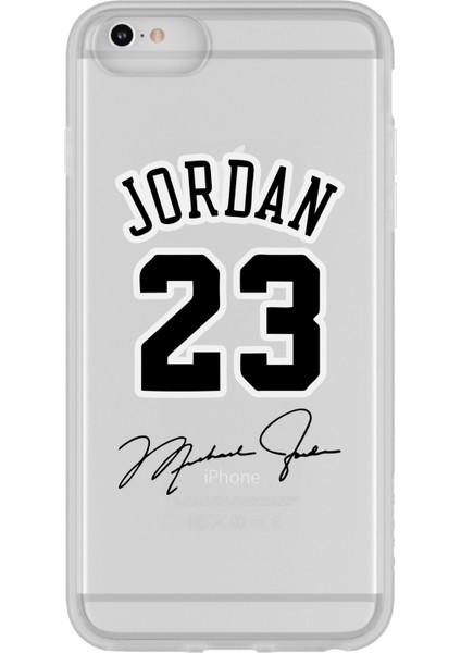 Apple iPhone 6 Plus Jordan 23 Tasarımlı Kılıf