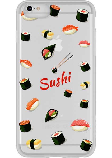 Apple iPhone 6 Plus Sushi Tasarımlı Kılıf
