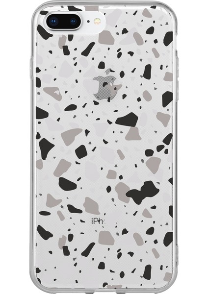 Apple iPhone 8 Plus Terrazzo 2 Tasarımlı Kılıf