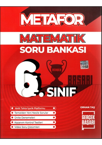 6.Sınıf Matematik Metafor Soru Bankası (Ciltli)