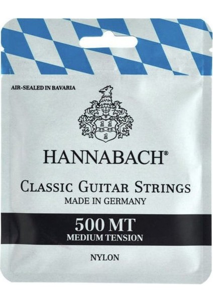 Hannabach 500MT Klasik Gitar Takım Tel