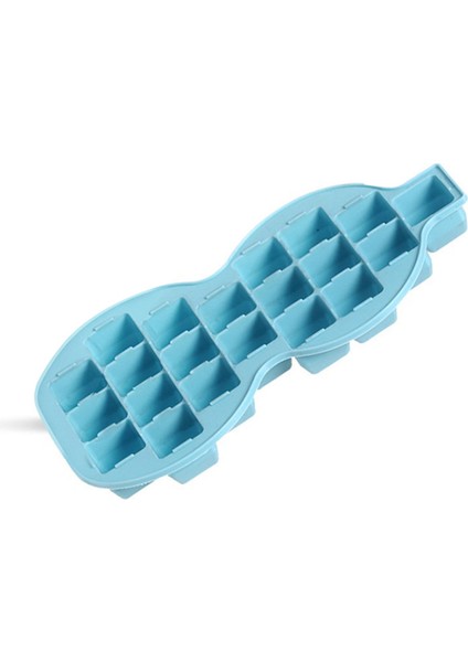 21 Izgaralar Gıda Sınıfı Buzdolabı Dıy Buz Kutusu Ice Cube Kalıp Silikon Buz Tepsisi (Yurt Dışından)