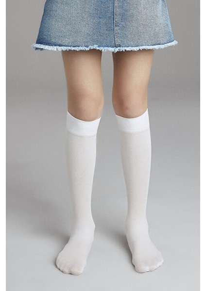 Pretty Micro 40 Diz Altı Çocuk Çorap 2'li