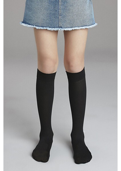 Pretty Micro 40 Diz Altı Çocuk Çorap 2'li