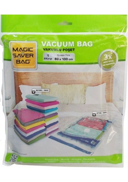 Vakumlu Hurç Xxl 80*100 cm