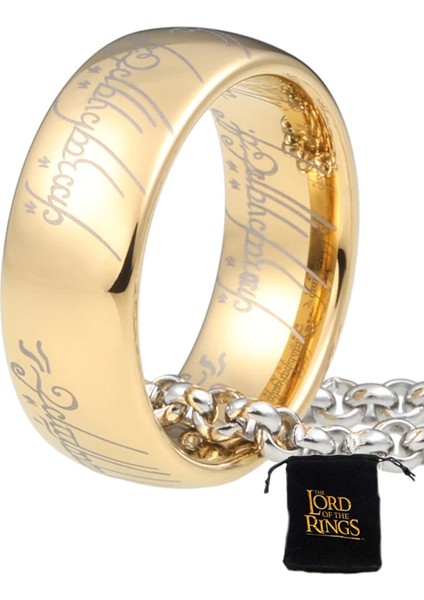 8mm Tungsten Yüzüklerin Efendisi Yüzük Frodo Güç Sırlar Yüzüğü Lord Of The Rings modelleri