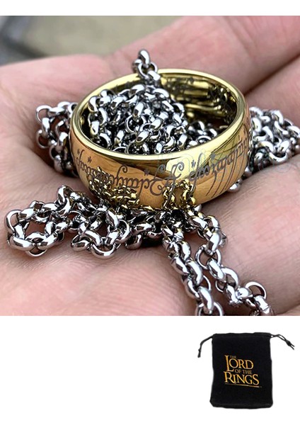 8mm Tungsten Yüzüklerin Efendisi Yüzük Frodo Güç Sırlar Yüzüğü Lord Of The Rings fırsatları