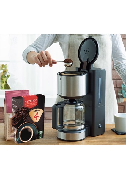 Filtre Kahve Kağıdı 4 Numara 100'lü 8 Paket