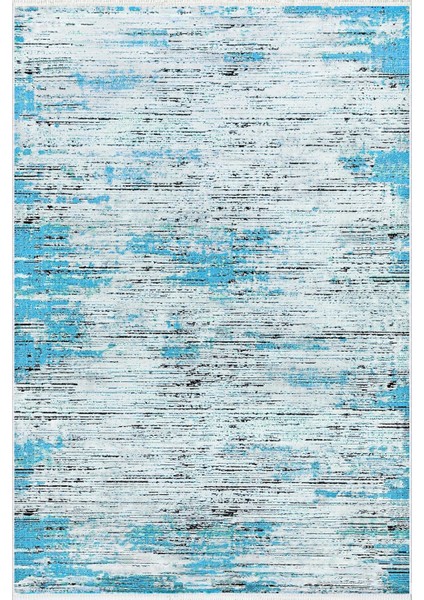 Modern Eskitme Mavi Gri Kaydırmaz Kesme Yıkanabilir Ince Halı fiyatları