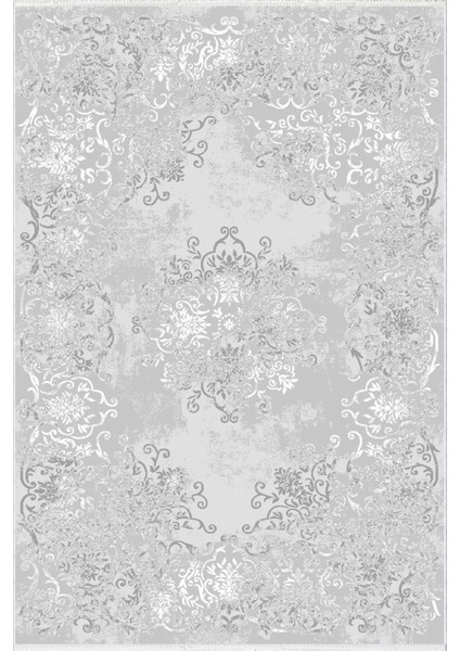 Klasik Gri Kaydırmaz Kesme Yıkanabilir Ince Halı fiyatları