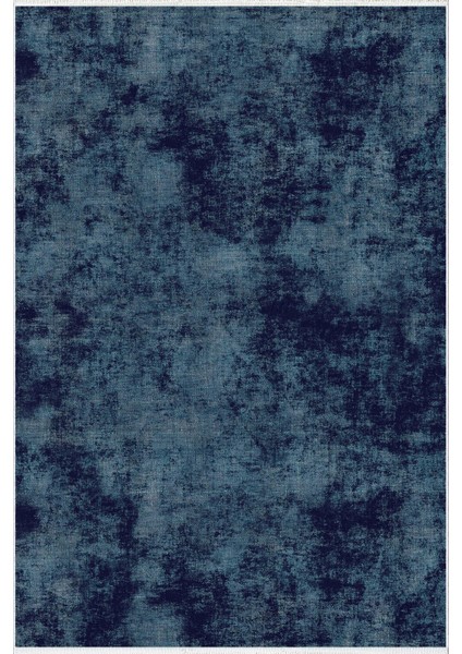 Doku Eskitme Lacivert Kaydırmaz Kesme Yıkanabilir Ince Halı fiyatları