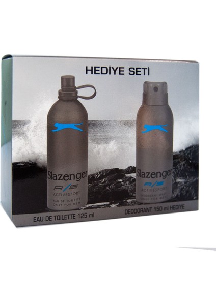 Edt Active Sport 125 Ml+Deo Mavi