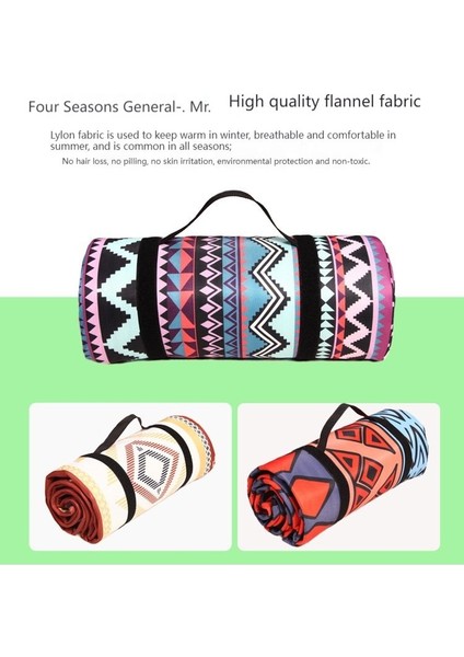 Etnik Rüzgar Neme Dayanıklı Dış Mekan Dört Mevsim Evrensel Kamp Plaj Matı (Yurt Dışından) indirimleri