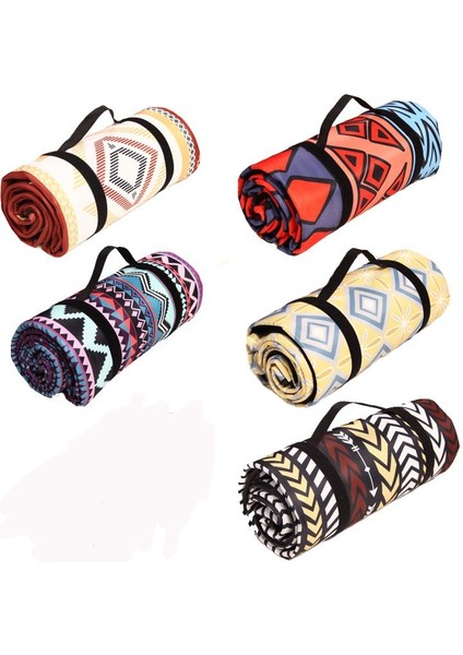 Etnik Rüzgar Neme Dayanıklı Dış Mekan Dört Mevsim Evrensel Kamp Plaj Matı (Yurt Dışından) modelleri