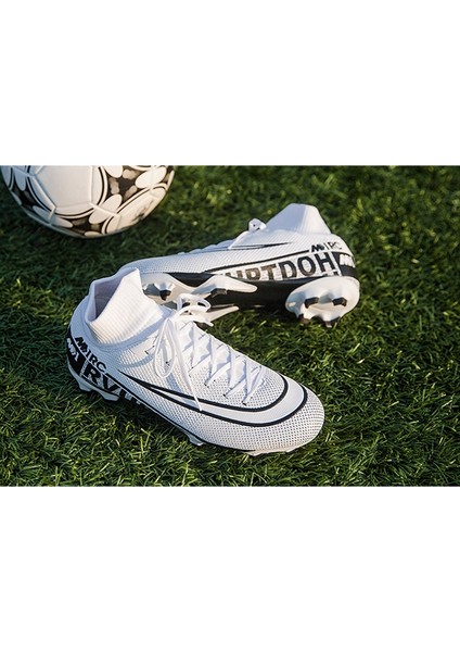 Xcity Futbol Ayakkabıları Erkekler Nefes Chuteira Futebol Kapalı Yüksek Top Futbol Kramponları Çim Futbol Cleats Sneakers Çocuklar Ag Futbol Ayakkabısı (Yurt Dışından) indirimleri