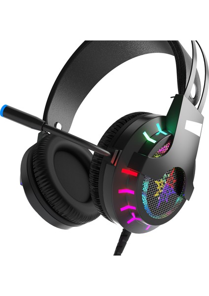 IGK-X10 Lapetos Series 7.1surround Rgb Gaming Mikrofonlu Kulaklık