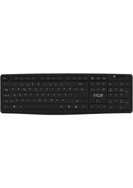 IWS-538 Wireless Slim Dizayn Soft Touch Q Klavye & Mouse Set