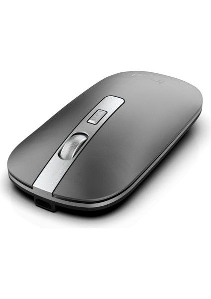 IWM-531RG Bluetooth Kablosuz Optik Metalik Gri Mouse