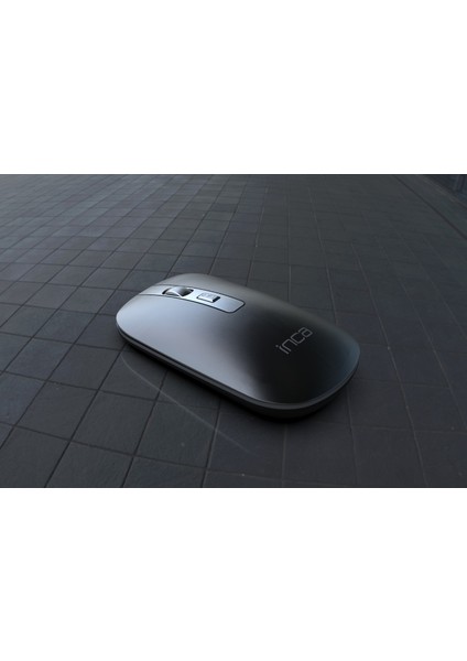 IWM-531RG Bluetooth Kablosuz Optik Metalik Gri Mouse