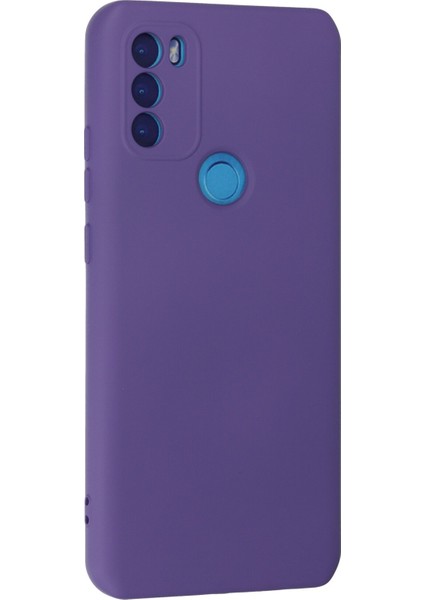 General Mobile Gm 21 Plus Kılıf Lansman Içi Kadife Nano Silikon - Mor fiyatları