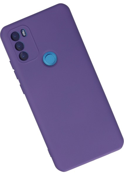 General Mobile Gm 21 Plus Kılıf Lansman Içi Kadife Nano Silikon - Mor modelleri