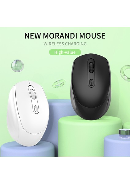 M107 4-Buttons 1600 Dpı 2.4ghz Şarj Edilebilir Fare Beyaz (Yurt Dışından)