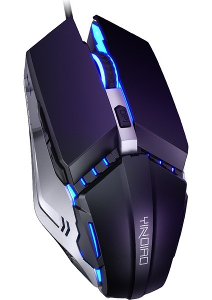 USB Sessiz Mekanik Kablolu Fare Siyah (Yurt Dışından)