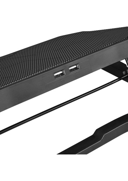 AD-RC4 Mavi Ledli 4 Adet Fanlı Işıklı Kontrol Panelli Pro Notebook Laptop Soğutucu Stand