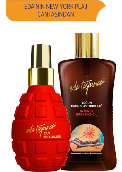 Tan Maximizer & Yoğun Bronzlaştırıcı Yağ SPF 0 (200 ml X 2 Çeşit)