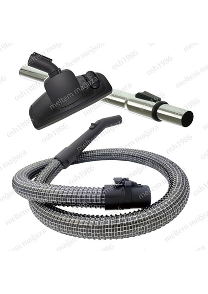 Samsung Uyumlu Sc 4780 Elektrikli Süpürge Çelik Telli Hortumu Emici Yer Başlığı Teleskopik Boru
