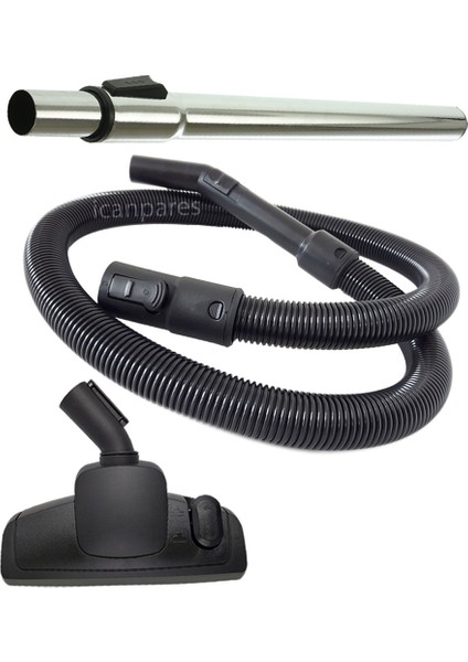 Siemens Uyumlu Vs 04G 2301 Elektrikli Süpürge Hortumu Emici Yer Başlığı Teleskopik Boru