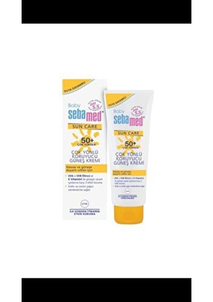 Baby Sun Care Çok Yönlü Güneş Sütü 100 ml 50 Faktör