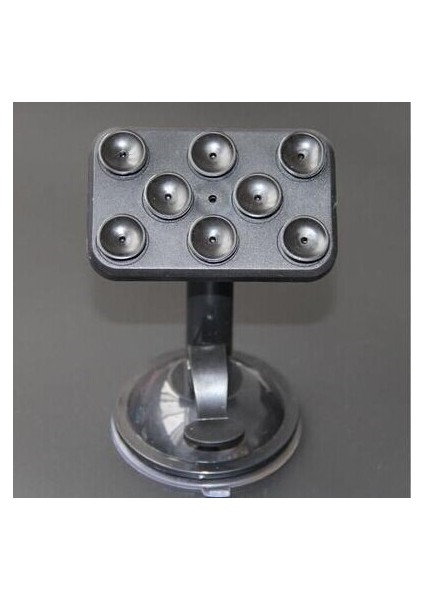 8 Vantuzlu Araç Içi Telefon Tutucu -Siyah Casper Vıa G4 Uyumlu