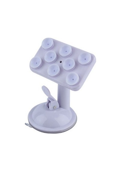 Wildlebend Renkli Araç Içi Vantuzlu Telefon Tutucu - Beyaz