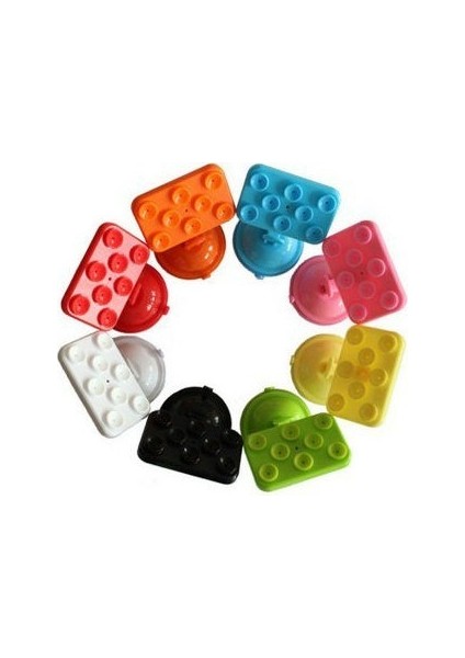 Renkli Araç Içi Vantuzlu Telefon Tutucu - Turuncu fiyatları