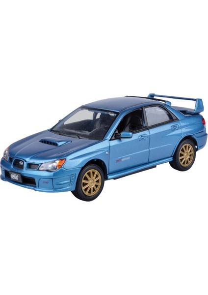 1:24 Subaru Imreza Wrx Stı Mavi Model Araba