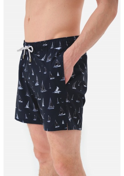 Deniz Şort All Over Cepli Mayo Short Erkek Mayo Short JFSSSWL21SAIL