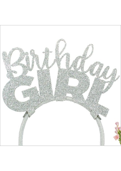 Birthday Girl Taç - Gümüş fırsatları