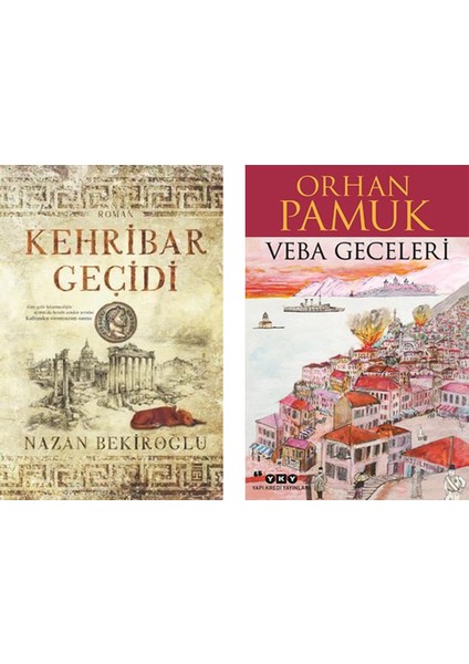 Kehribar Geçidi - Veba Geceleri - 2 Kitap Set