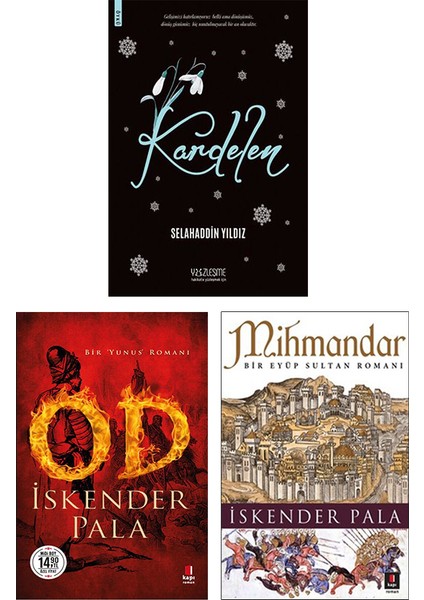 Kardelen - Od - Mihmandar 3 Kitap Set