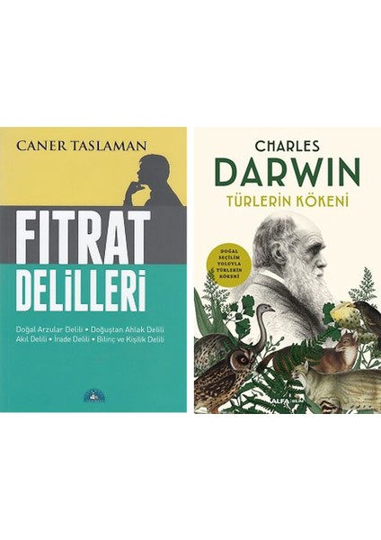 İstanbul Yayınevi Fıtrat Delilleri - Türlerin Kökeni 2 Kitap Set