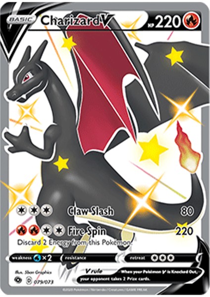 Pokemon Charizard V 220HP Kart
