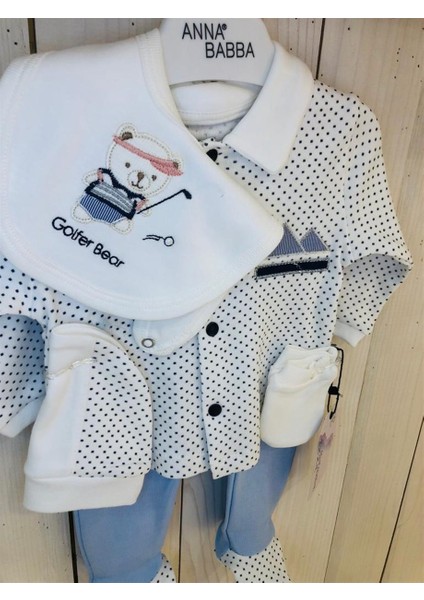 Golfer Bear Yenidoğan 5'li Zıbın Set fiyatları