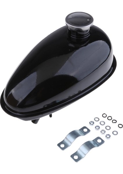 Motosiklet 0.8 Galon 3l Acity Yakıt Gaz Tankı Petcock Tankı 49CC 66CC Için Uygun (Yurt Dışından)