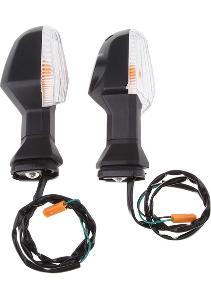 2'li Kawasaki 300 Motosiklet Için Sol ve Sağ Arka Dönüş Sinyal Lambası - Siyah (Yurt Dışından) fırsatları