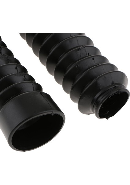 Motosiklet Kauçuk Ön Çatal Gaiters Toz Kapak Çizmeler 205X42X30MM Siyah (Yurt Dışından) modelleri