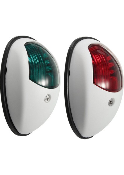 Çift Beyaz Deniz Tekne Yat Işık 12 V LED Yay Gezinti Işıkları Kırmızı Yeşil (Yurt Dışından) indirimleri