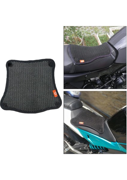 Serin Güneş Geçirmez Motosiklet Koltuğu Yastık Pedi Nefes Alabilen Kruvazör Sporu Tek Katmanlı M (Yurt Dışından)