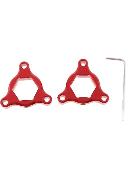 Motosiklet Cnc Altıgen Çatal Önyükleme Ayarlayıcıları Yamaha Kırmızı Için 17MM (Yurt Dışından) fiyatları